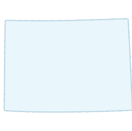 A blank, light blue rectangular frame with slightly curved edges on a white background.