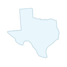 Outline of the state of Texas.